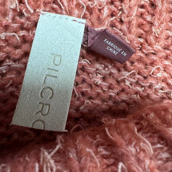 Anthropologie Pilcro Women's XS Knit Sweater Boxy Cut Color Block 3/4 Sleeves - Picture 10 of 12